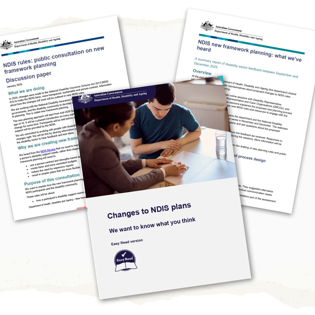 NDIS New Framework Planning Consultation