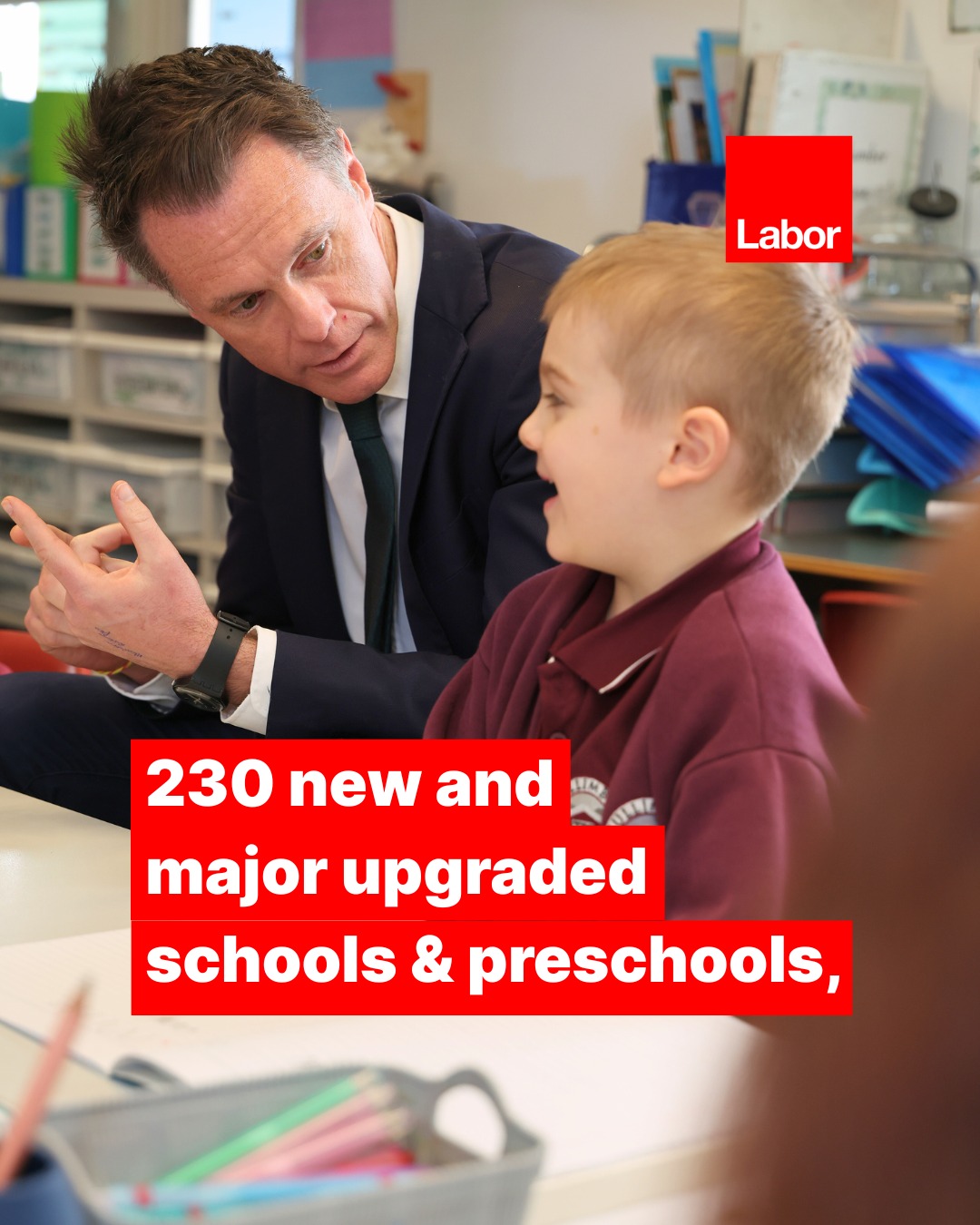 The Minns Labor Government is delivering 230 new and upgraded schools & preschools,...