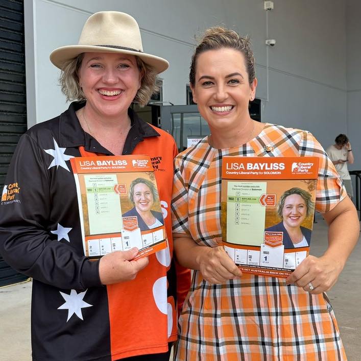 Vote Country Liberal Party for safer streets, a strong economy, cheaper flights and 25c...