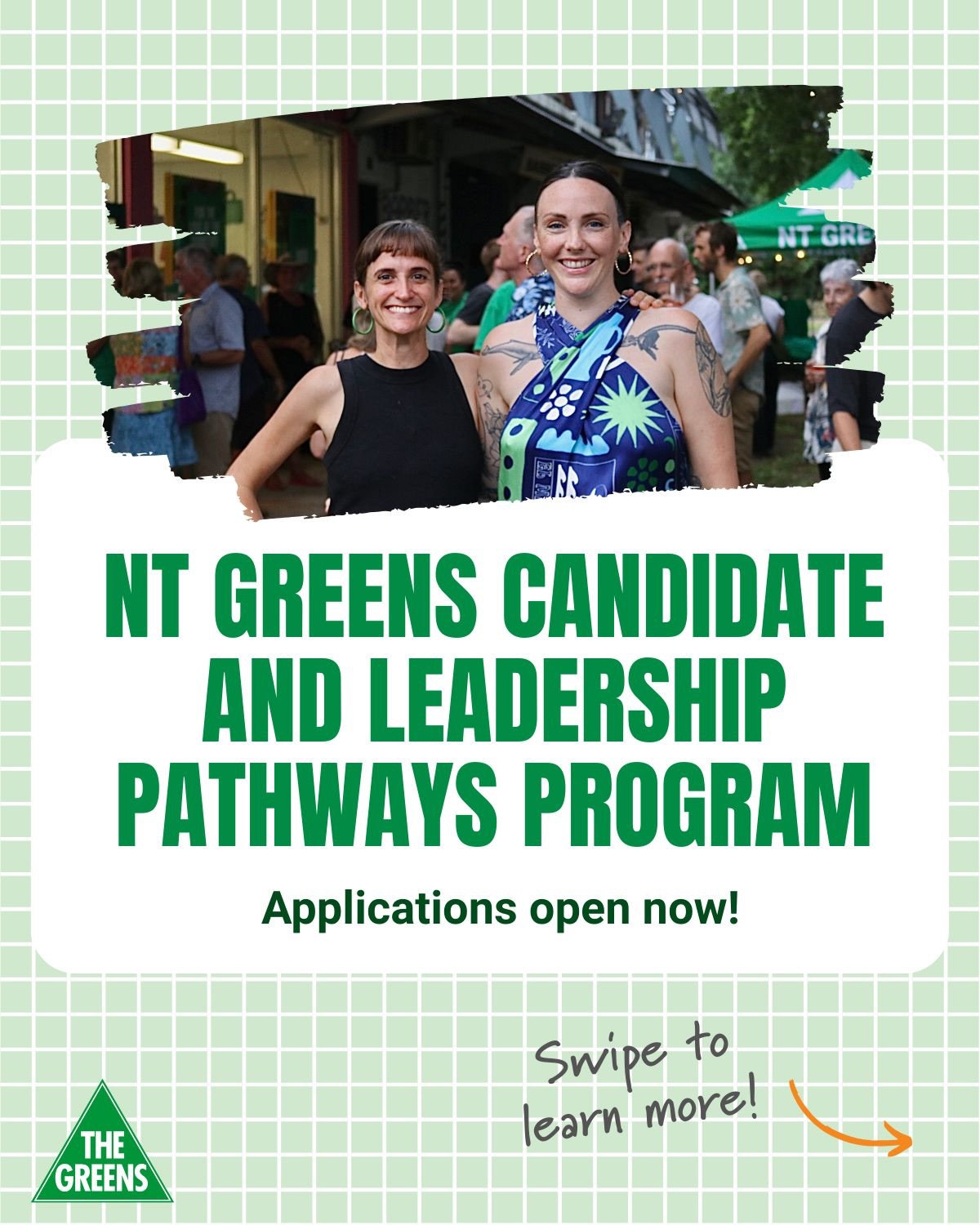 Send this to someone you want to see in the NT parliament in 2028...