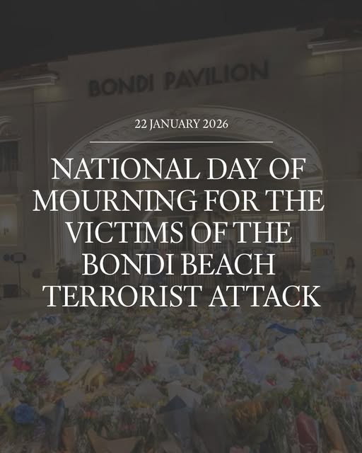 Today is a National Day of Mourning...