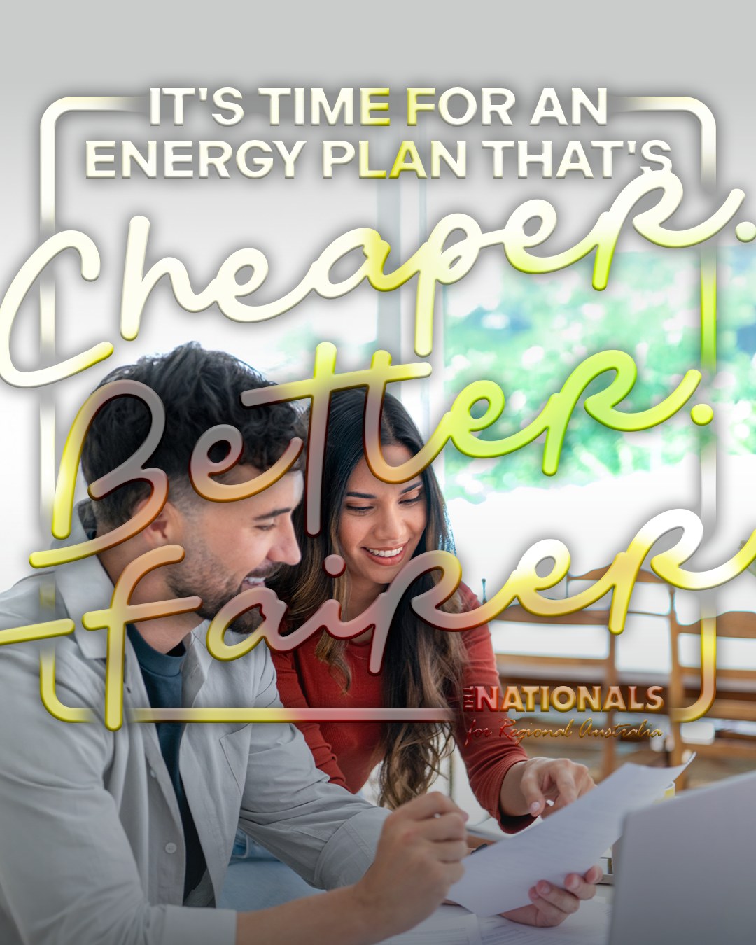 We shouldn’t be tied to a target that won’t be met and will cost Aussie families...