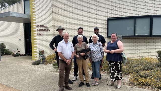 Pomonal Community Hall Battery Progresses