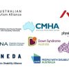 Logos of Disability Representative Organisations Making Australia