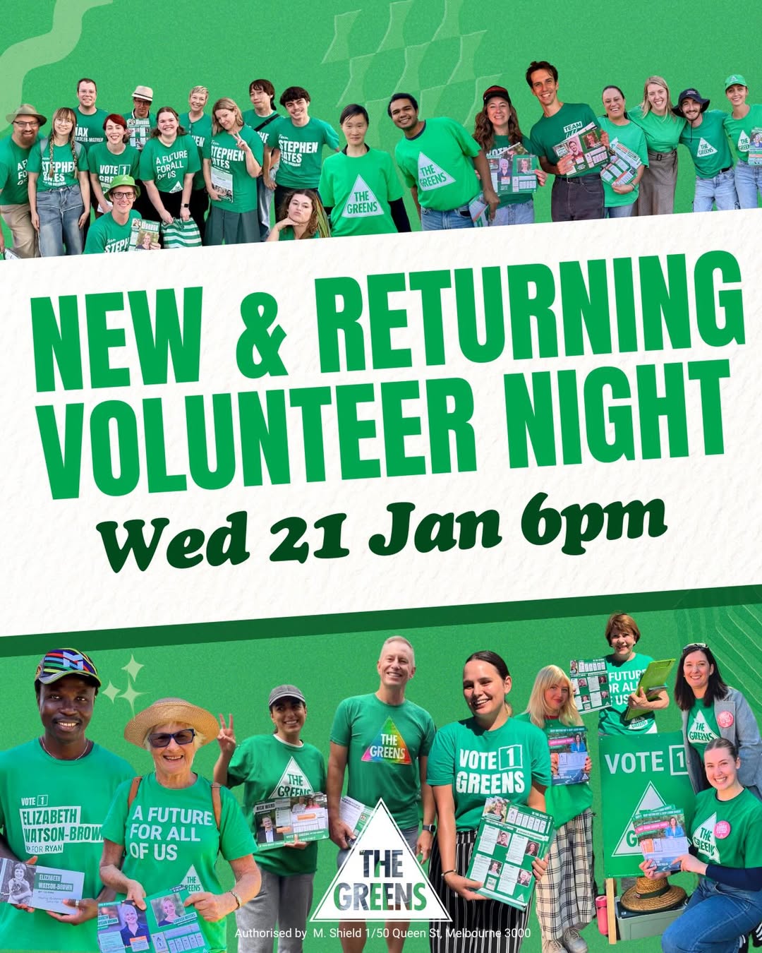 Wanna get involved in the State 2026 campaign?Join us on Wednesday, Jan 21 in the CBD for...