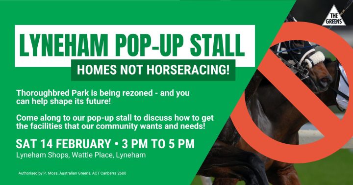 Thoroughbred Park is being rezoned. The racing industry wants to stick up a handful of...