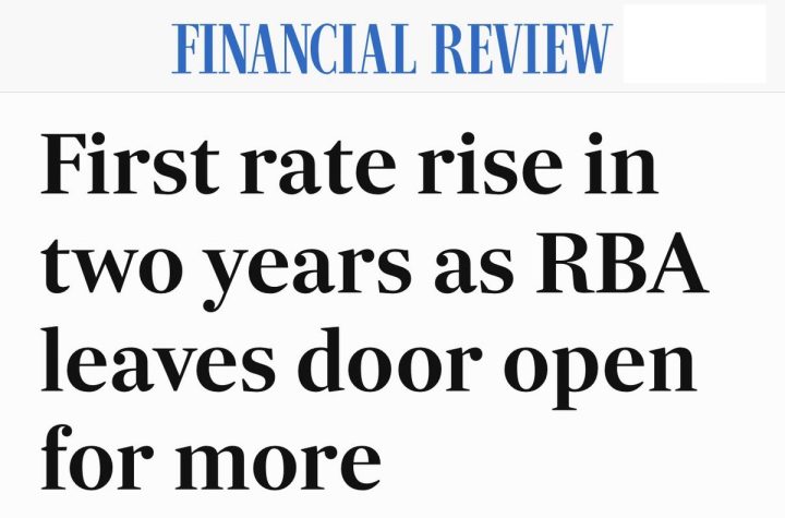 This rate hike is very disappointing news for households.  We need urgent supply-side...