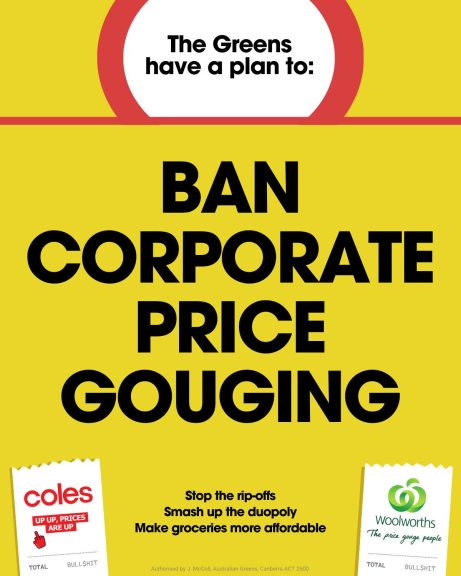 You can’t afford groceries while Coles & Woolies are being taken to court for using fake...
