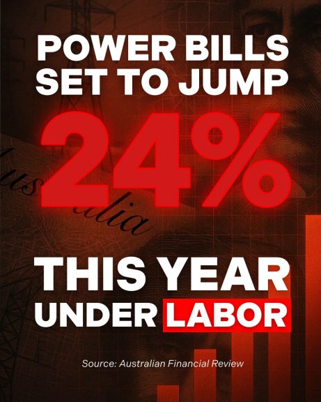 Labor used taxpayer money to hold energy prices down....
