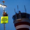 Greenpeace Activists Occupy Lelystad Airport in the Netherlands. © Marten  van Dijl / Greenpeace
