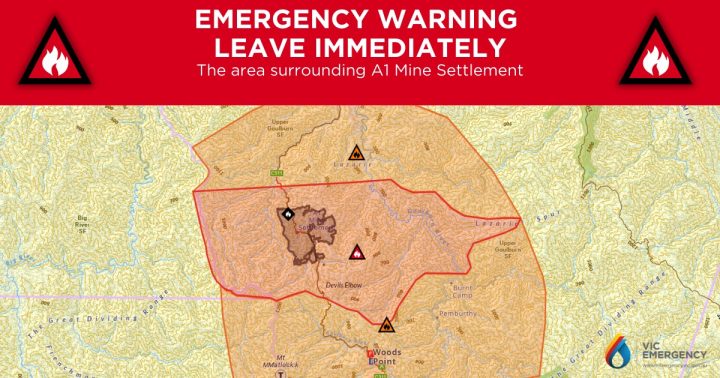 EMERGENCY WARNING - BUSHFIRE - Leave Immediately...