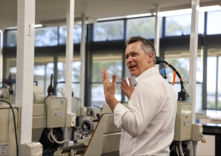 With the awesome Claire Clutterham MP at Charles Campbell College last week. ...