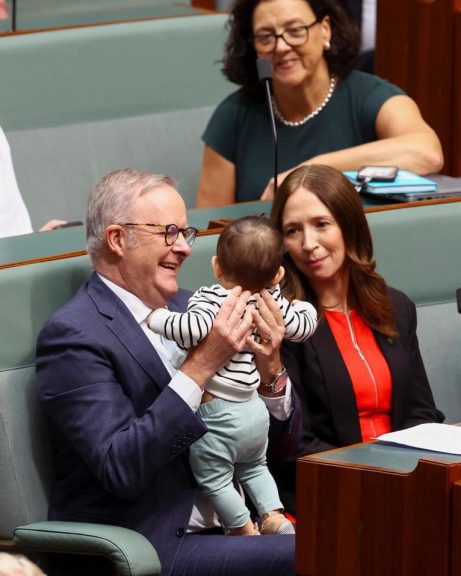 A little reminder in Parliament today of who we’re here for....