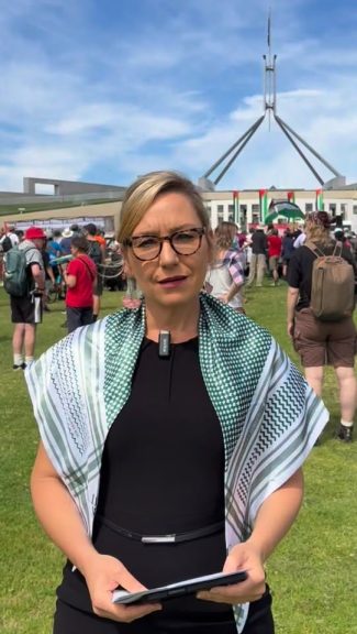 Isaac Herzog should never have been invited to Australia, let alone our parliament....