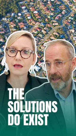 The housing crisis is a political choice. nnSenator Nick McKim and Larissa Waters talk...