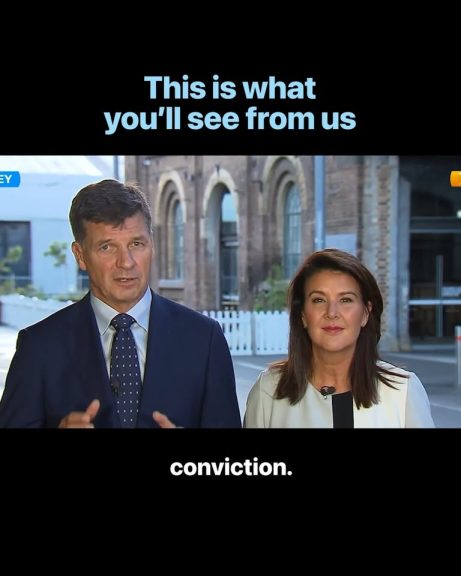 We’ll work hard to regain the trust of the Australian people.