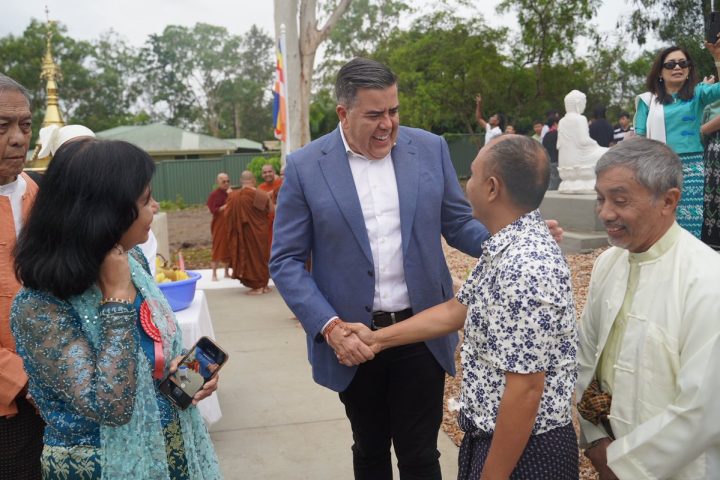 It was a true honour to take part in the Golden Pagoda Umbrella Hoisting Ceremony at...