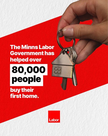 More than 82,000 first home buyers have been given a helping hand by the Minns Labor...