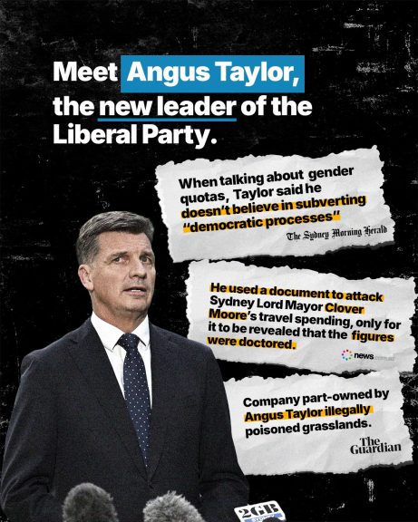 The Liberal Party has just taken another giant leap to the right, electing conservative...