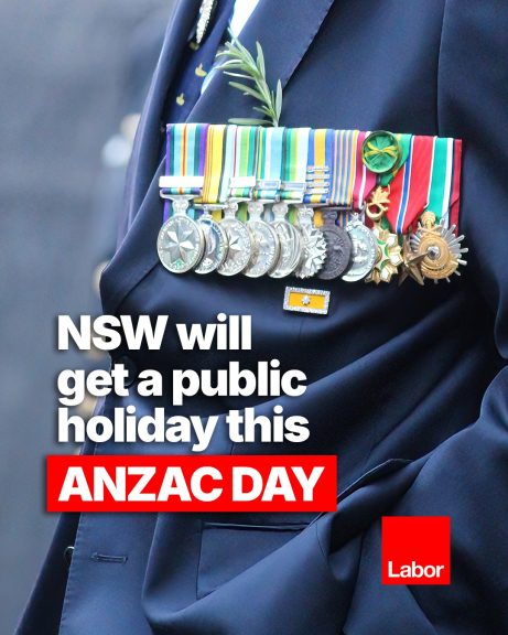 The Minns Labor Government has announced An additional public holiday for 2026 and 2027,...