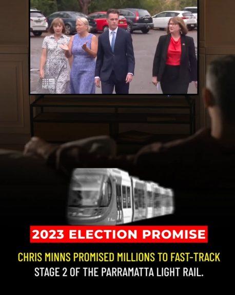 Chris Minns and Labor promised the full Parramatta Light Rail Stage 2....