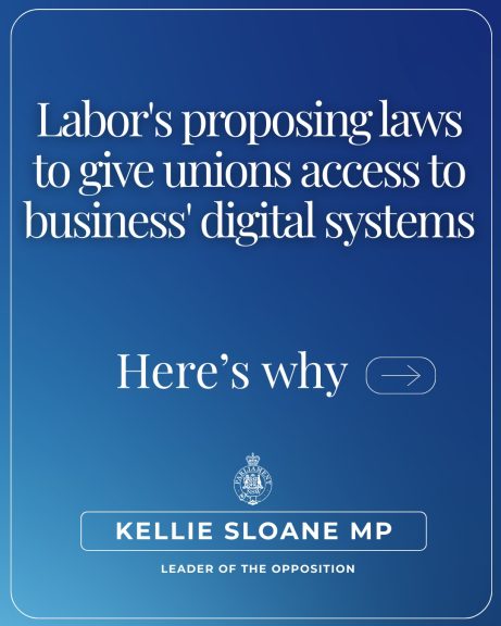 Labor says this bill is about safety, but it goes much further than that....