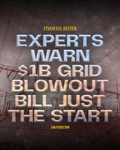 Another $1.1 billion in transmission cost blowouts and households are expected to wear it...