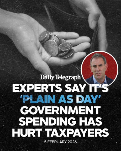 Australians are being warned to brace for higher taxes because Labor refuses to rein in...