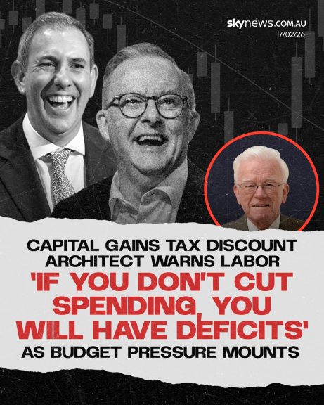 Labor is being warned to cut spending, not chase more revenue. You cannot tax your way...