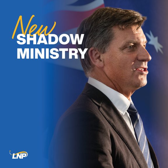 Congratulations to the newly appointed LNP Members and Senators of the new Taylor Shadow...