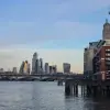 London skyline from Southbank.