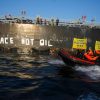 Peace - not Oil - Protest against Russian Oil in Poland. © Greenpeace