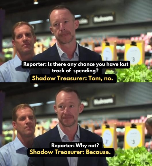 "Because" is not a good enough answer, Ben Hood....