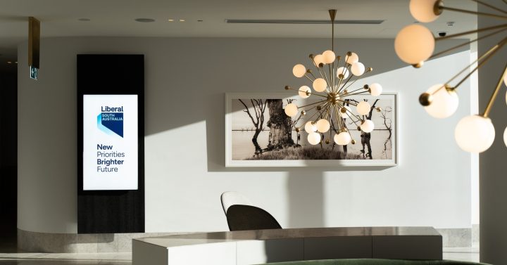 A sea of blue filled the room at our campaign launch last week....