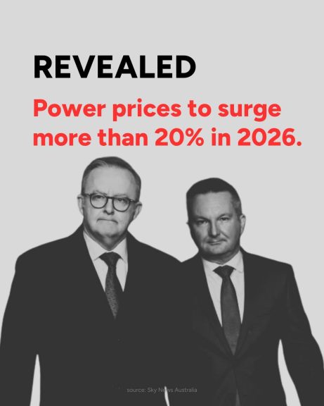 Labor’s net zero at any cost has driven prices through the roof and pushed industries and...