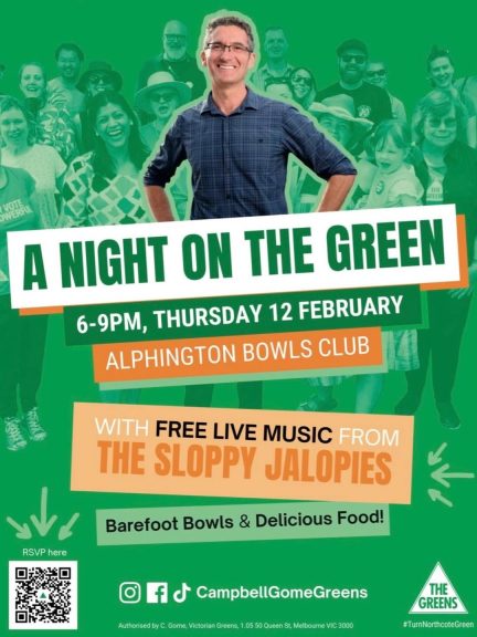 Wanna know how you can help the Greens win Northcote this November? Tag along TONIGHT at...