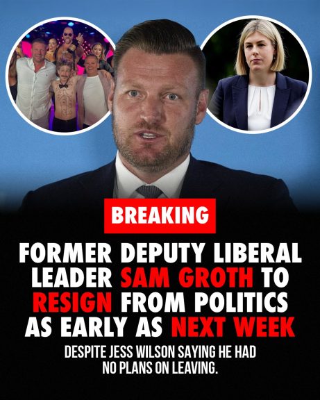 Breaking: The former deputy Liberal Leader is leaving politics because of the chaos and...