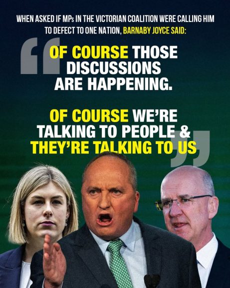 Confirmed: Jess Wilson’s team is so shambolic, Liberal and National MPs are looking to...