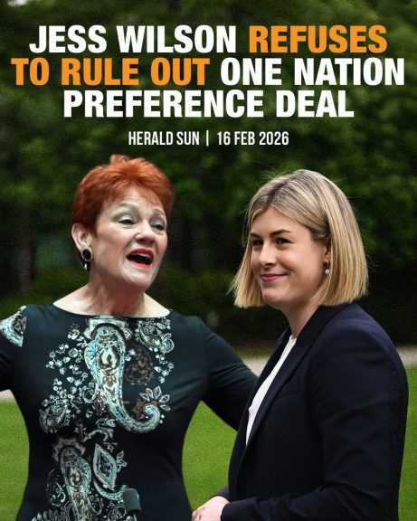 Jess Wilson will do a deal with Pauline Hanson, Barnaby Joyce and One Nation....